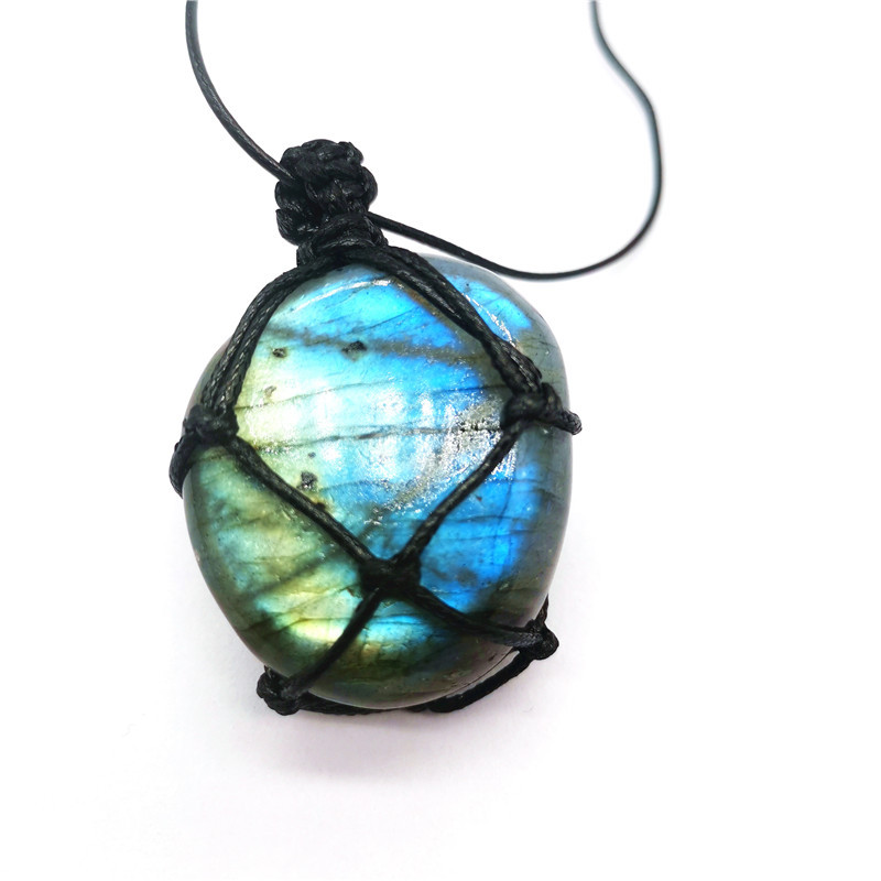 Moonstone Labradorite Necklace — view 4