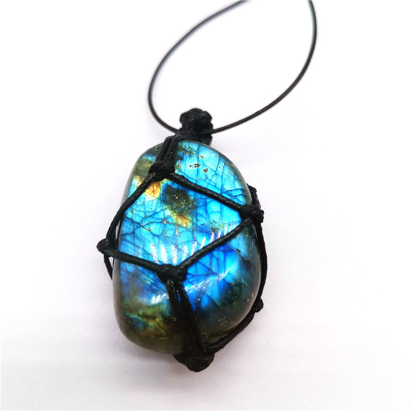 Moonstone Labradorite Necklace — view 2