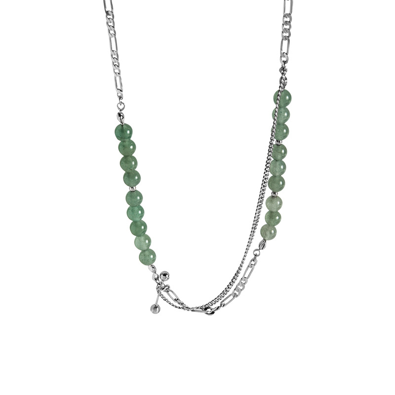 Natural Green Aventurine Necklace - Image 3