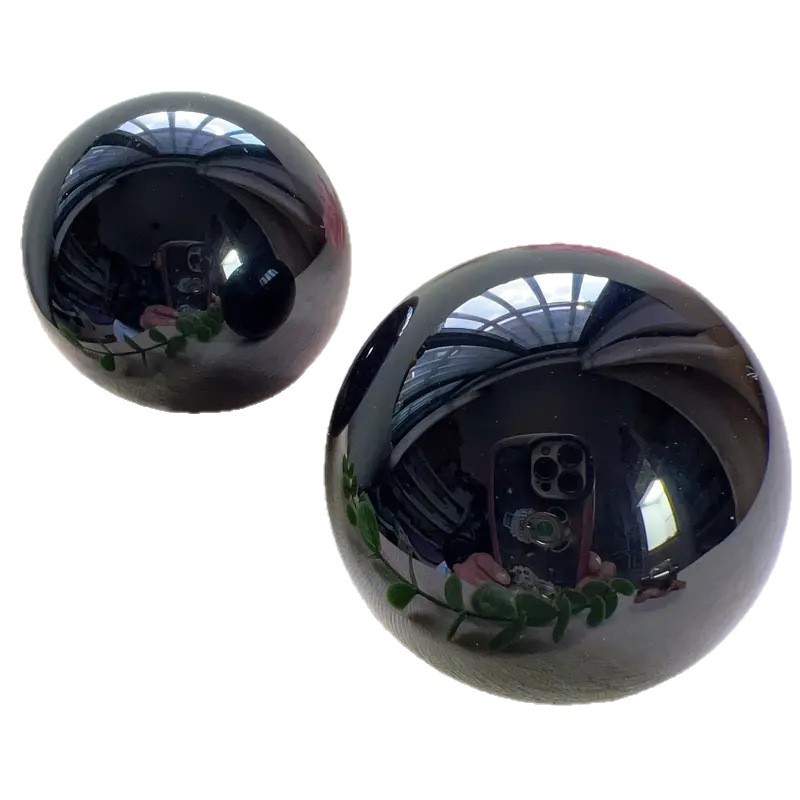 Natural Obsidian Crystal Sphere