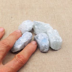 Natural Moonstone Rough Stone Ornaments