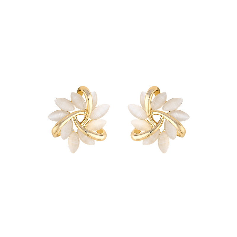 Eye Opal Earrings — view 8