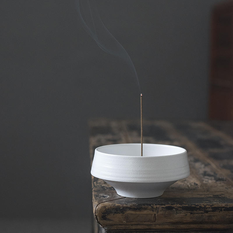 Handmade Ceramic Zen Incense Retro Incense Burner - Image 3