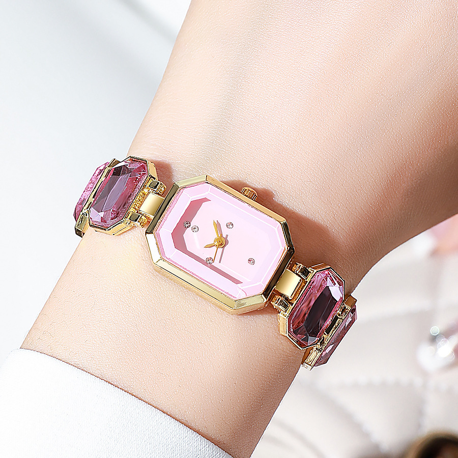 Stone Color Emerald Niche High-grade Affordable Luxury Bracelet - Image 2