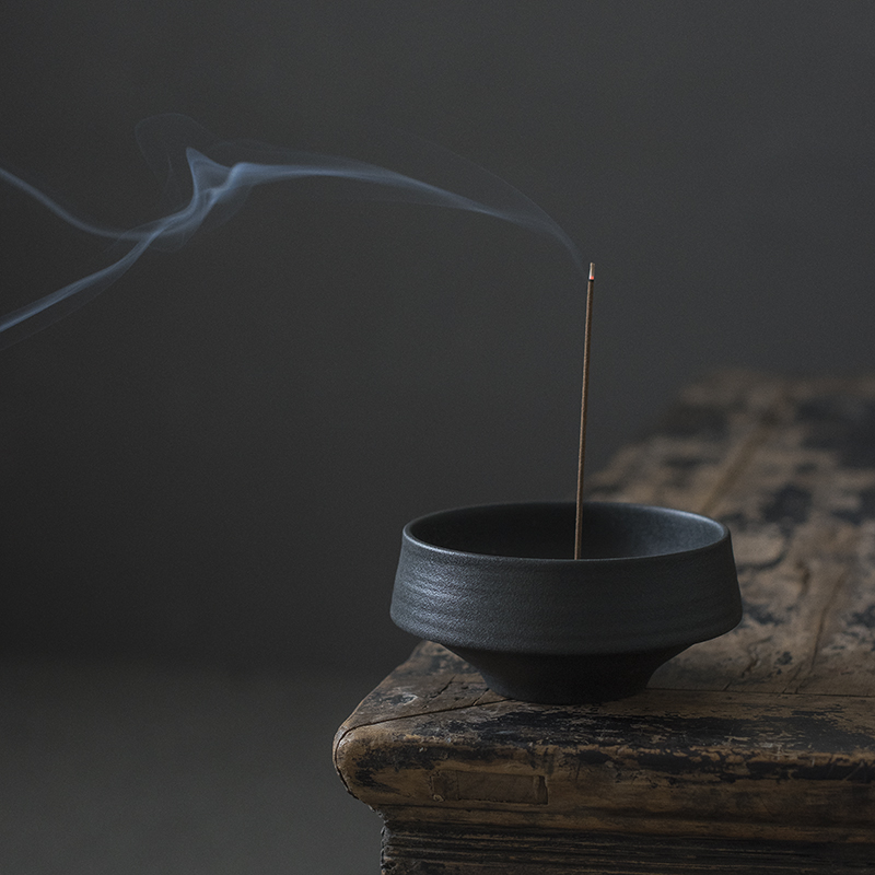 Handmade Ceramic Zen Incense Retro Incense Burner - Image 4