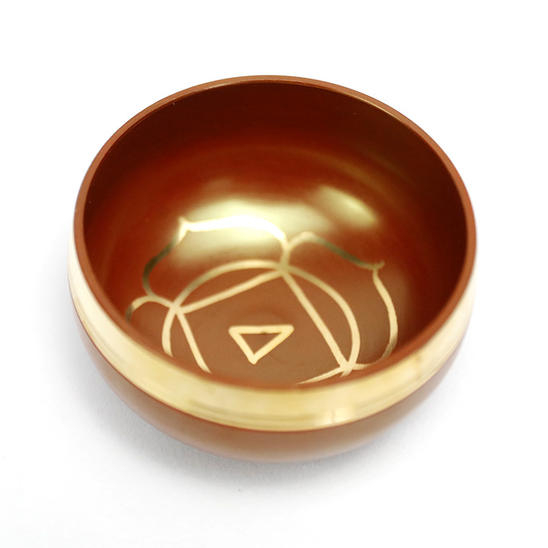 Handmade Colorful Himalaya Bowl Yoga Meditation Music Percussion Instrument - Image 5