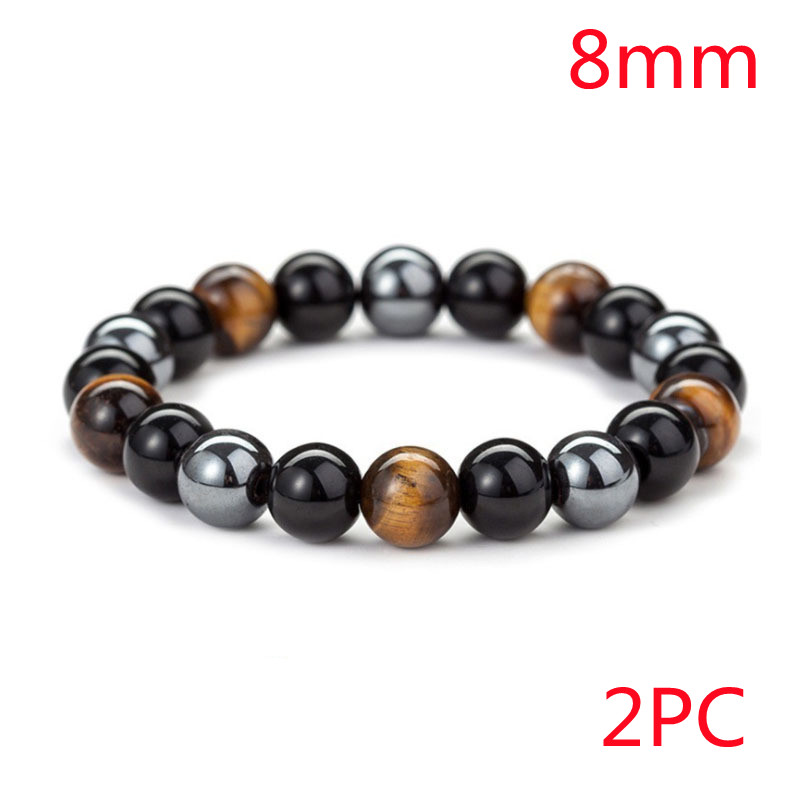 Tiger Eye Stone Bracelet Natural Stone Bracelet - Image 9