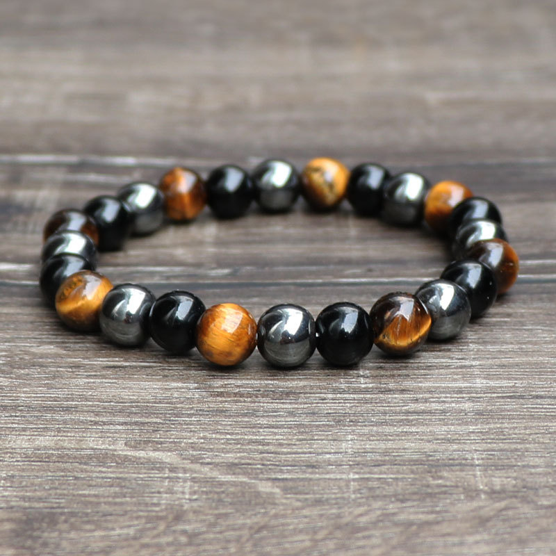 Tiger Eye Stone Bracelet Natural Stone Bracelet - Image 7