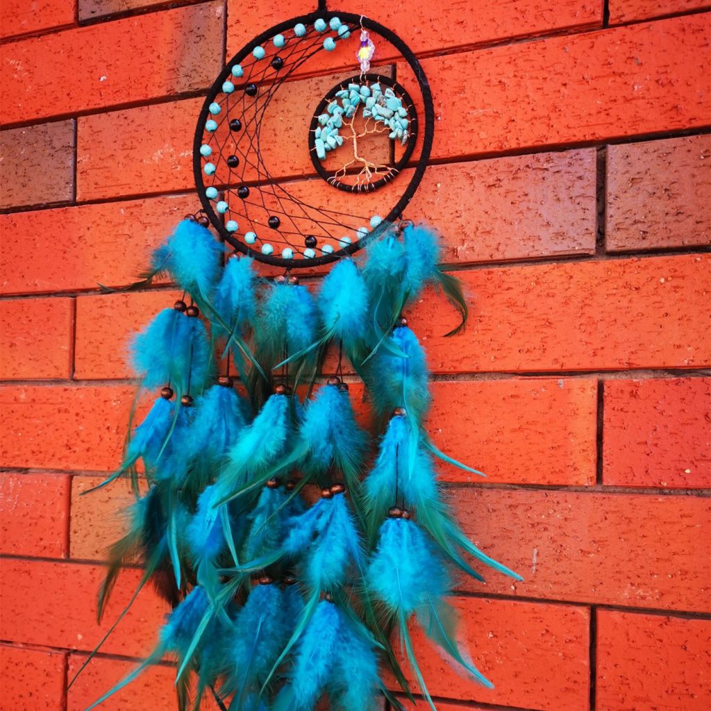 Tree of Life Feather Dream Catcher