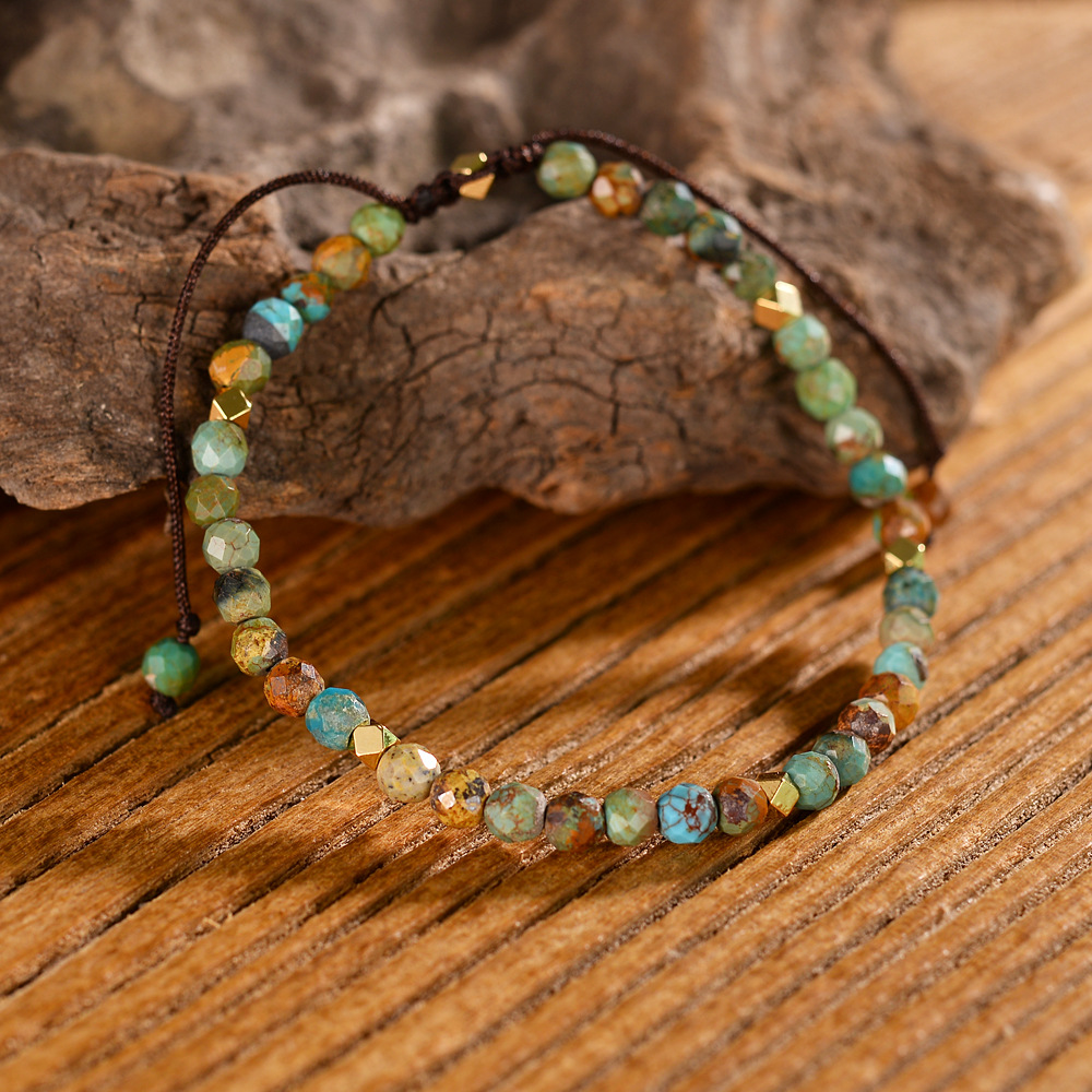 Turquoise Adjustable Bracelet — view 4