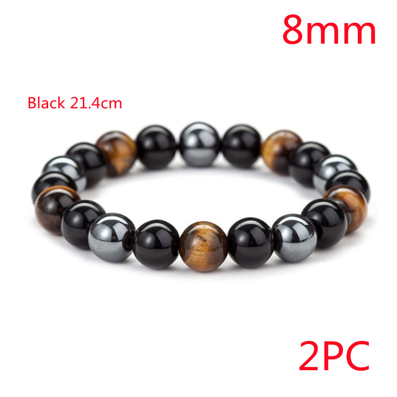 Tiger Eye Stone Bracelet Natural Stone Bracelet - Image 6