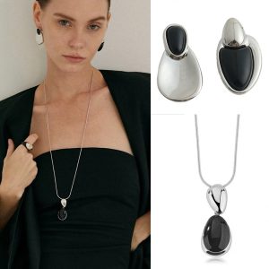 Chinese Onyx Necklace