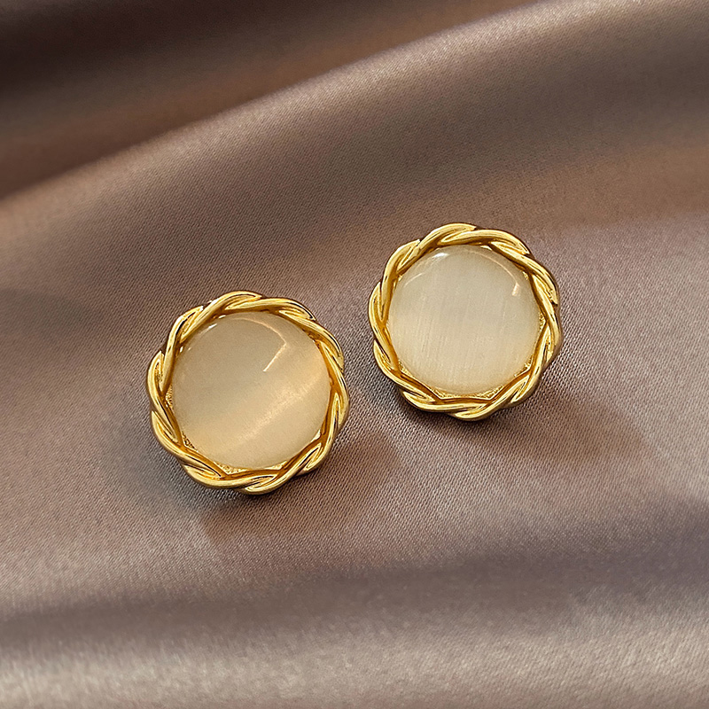 Eye Opal Earrings — view 9