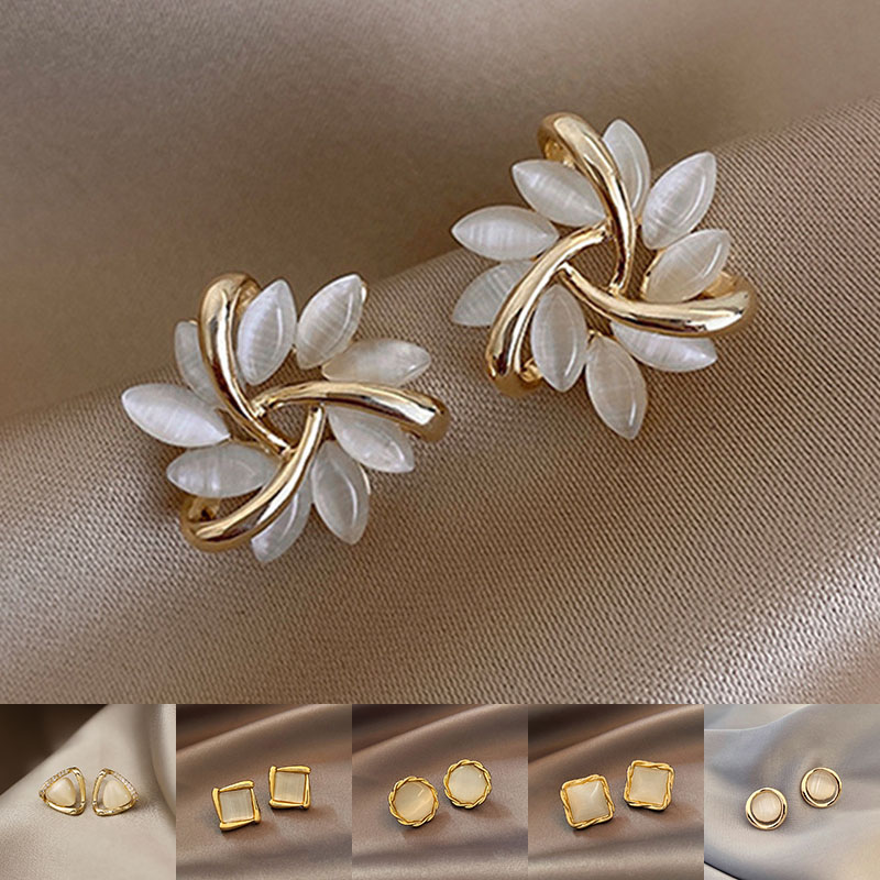 Eye Opal Earrings — view 10